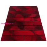 TOP! Ay. beta 1110 piros  200x290cm kockás szőnyeg