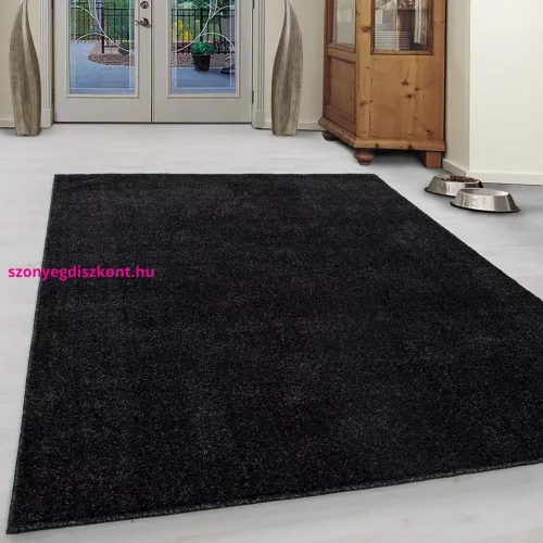 TOP! Ay. Ata 7000 antracit 60x100cm egyszínű szőnyeg