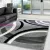 TOP! Den. Comfort SZÜRKE 4791 60x110CM-MODERN SZŐNYEG