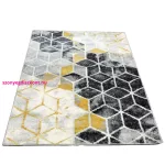 TOP! Den. Promo 2408 sárga 120x170cm modern szőnyeg