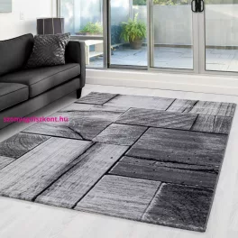 TOP! Ay. parma 9260 fekete 80x150cm modern szőnyeg akciò