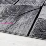 TOP! Ay. parma 9260 fekete 80x150cm modern szőnyeg akciò