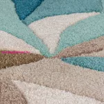 TOP! FL. SPLINTER TEAL 120X170 szőnyeg