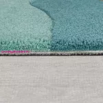 TOP! FL. SPLINTER TEAL 120X170 szőnyeg