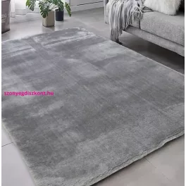   TOP! Den. Olívia Antracit  Puha Szőnyeg 66x110cm-hátul gumis
