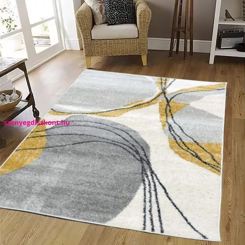 TOP! Den. Promo 5868 sárga 120x170cm modern szőnyeg
