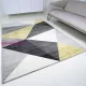 TOP! Berlin F8001 sárga-szürke 60x100cm- modern szőnyeg