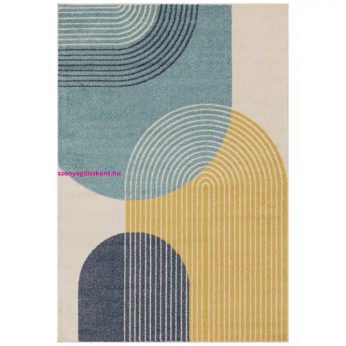 TOP! ASY Muse 120x170cm Blue Retro Rug MU15 szőnyeg