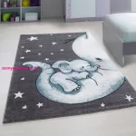 TOP! Ay. kids 560 kèk 160x230cm gyerek szőnyeg akciò