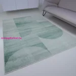 TOP! Berlin E2991 zöld 80x150cm- modern színes szőnyeg
