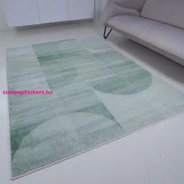 TOP! Berlin E2991 zöld 80x150cm- modern színes szőnyeg