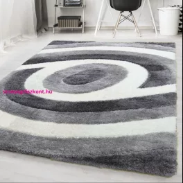   TOP! Nagyon Puha Shaggy Szőnyeg, 120x170cm Den. Belinda pro szürke 3081 Szőnyeg