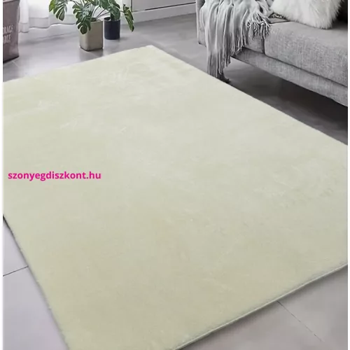 TOP! Den. Olívia Krém  Puha Szőnyeg 66x110cm-hátul gumis
