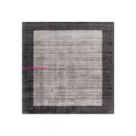 TOP! ASY Blade Border szőnyeg 200x290cm Charcoal Silver 04