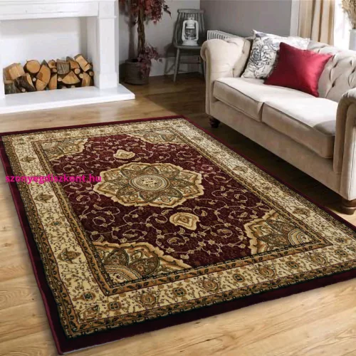 TOP! Den. Elit 0083 Bordó 80x250cm szőnyeg