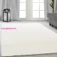 TOP! Nagyon Puha Shaggy Szőnyeg 80X250Cm Den. Belinda egyszínű Törtfehér Szőnyeg