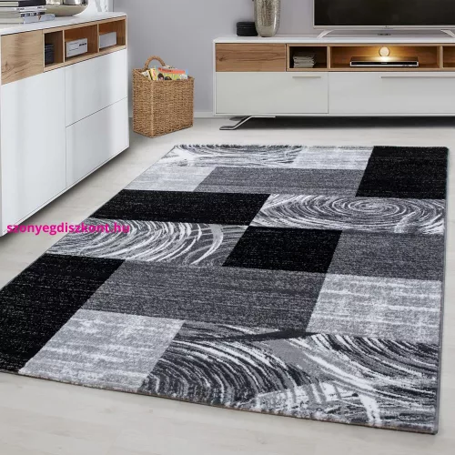 TOP! Ay. parma 9220 fekete 120x170cm modern szőnyeg akciò