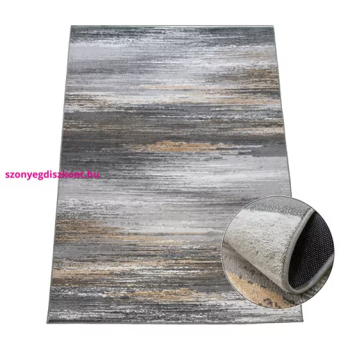 TOP! Ber. Accra 6505 szürke bézs (rózsaszín) 120 x 170 cm szőnyeg