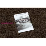 TOP! Kab. Szőnyeg, futószőnyeg SOFFI shaggy 2cm barna -70x300 cm