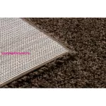 TOP! Kab. Szőnyeg, futószőnyeg SOFFI shaggy 2cm barna -70x300 cm