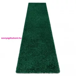   TOP! Kab. Szőnyeg, futószőnyeg SOFFI shaggy 2cm zöld -70x300 cm