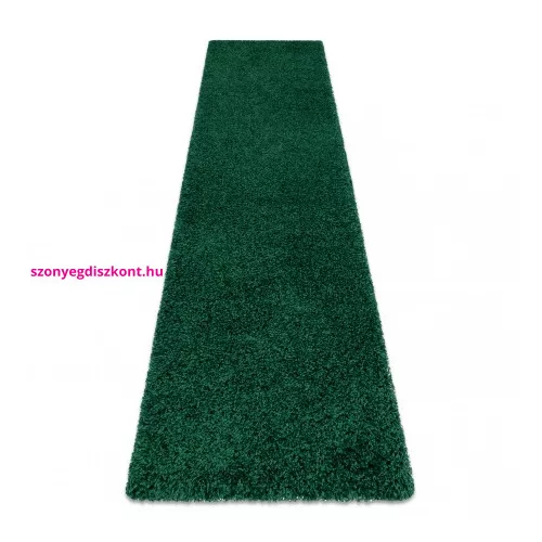 TOP! Kab. Szőnyeg, futószőnyeg SOFFI shaggy 2cm zöld -70x300 cm