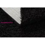 TOP! Kab. Szőnyeg, futószőnyeg SOFFI shaggy 2cm fekete -70x250 cm