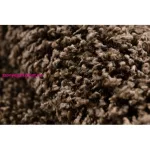 TOP! Kab. Szőnyeg, futószőnyeg SOFFI shaggy 2cm barna -70x200 cm