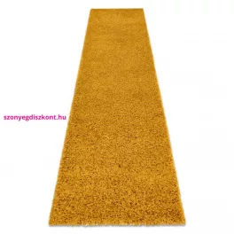   TOP! Kab. Szőnyeg, futószőnyeg SOFFI shaggy 2cm arany -70x200 cm