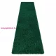 TOP! Kab. Szőnyeg, futószőnyeg SOFFI shaggy 2cm zöld -70x200 cm