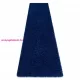 TOP! Kab. Szőnyeg, futószőnyeg SOFFI shaggy 2cm sötétkék -60x300 cm