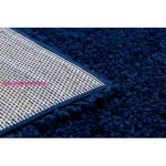 TOP! Kab. Szőnyeg, futószőnyeg SOFFI shaggy 2cm sötétkék -60x300 cm