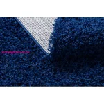 TOP! Kab. Szőnyeg, futószőnyeg SOFFI shaggy 2cm sötétkék -60x300 cm