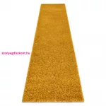 TOP! Kab. Szőnyeg, futószőnyeg SOFFI shaggy 2cm arany -60x200 cm