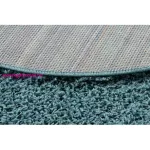 TOP! Kab. Szőnyeg SOFFI kör shaggy 2cm kék kör 120 cm