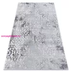 TOP! Kab. Modern MEFE szőnyeg 8724 vintage - szürke 280x370 cm