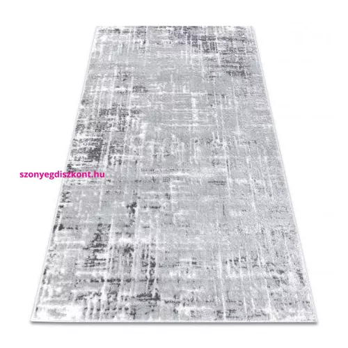 TOP! Kab. Modern MEFE szőnyeg 8722 Vonalak vintage - szürke / fehér 120x170 cm