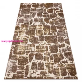   TOP! Kab. Modern MEFE szőnyeg 6184 - sötét bézs 160x220 cm