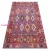 TOP! Kab. Modern szőnyeg MUNDO D7701 gyémánt boho szabadtéri rózsaszín / bézs  140x190 cm