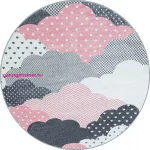 TOP! Ay. Bambi 820 pink 160 x 160 -kör szőnyeg