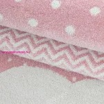 TOP! Ay. Bambi 820 pink 160 x 160 -kör szőnyeg
