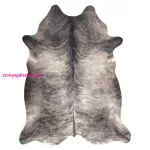 TOP! Kab. Szőnyeg mesterséges bőr G5067-4 szürke bőr 100x150 cm