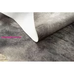 TOP! Kab. Szőnyeg mesterséges bőr G5067-4 szürke bőr 100x150 cm