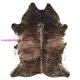 TOP! Kab. Szőnyeg mesterséges bőr G4740-1 barna bőr 180x220 cm