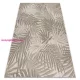 TOP! Kab. Fonott sizal floorlux szőnyeg 20504 levelek pezsgő / sötét szürke dzsungel 80x150 cm