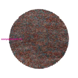   TOP! Ay. ENJOY 4500 80 x 80 cm terrakotta shaggy szőnyeg - kör