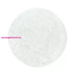 TOP! Ay. FLUFFY 3500 WHITE 120 x 120 -kör szőnyeg