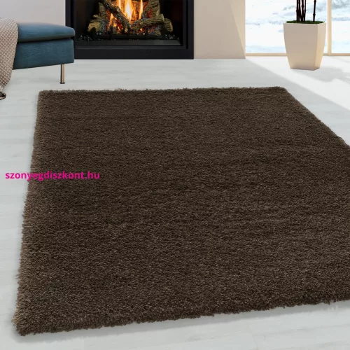 TOP! Ay. FLUFFY 3500 BROWN 140 X 200 szőnyeg
