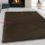 TOP! Ay. FLUFFY 3500 BROWN 140 X 200 szőnyeg