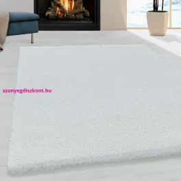 TOP! Ay. FLUFFY 3500 WHITE 160 X 230 szőnyeg
